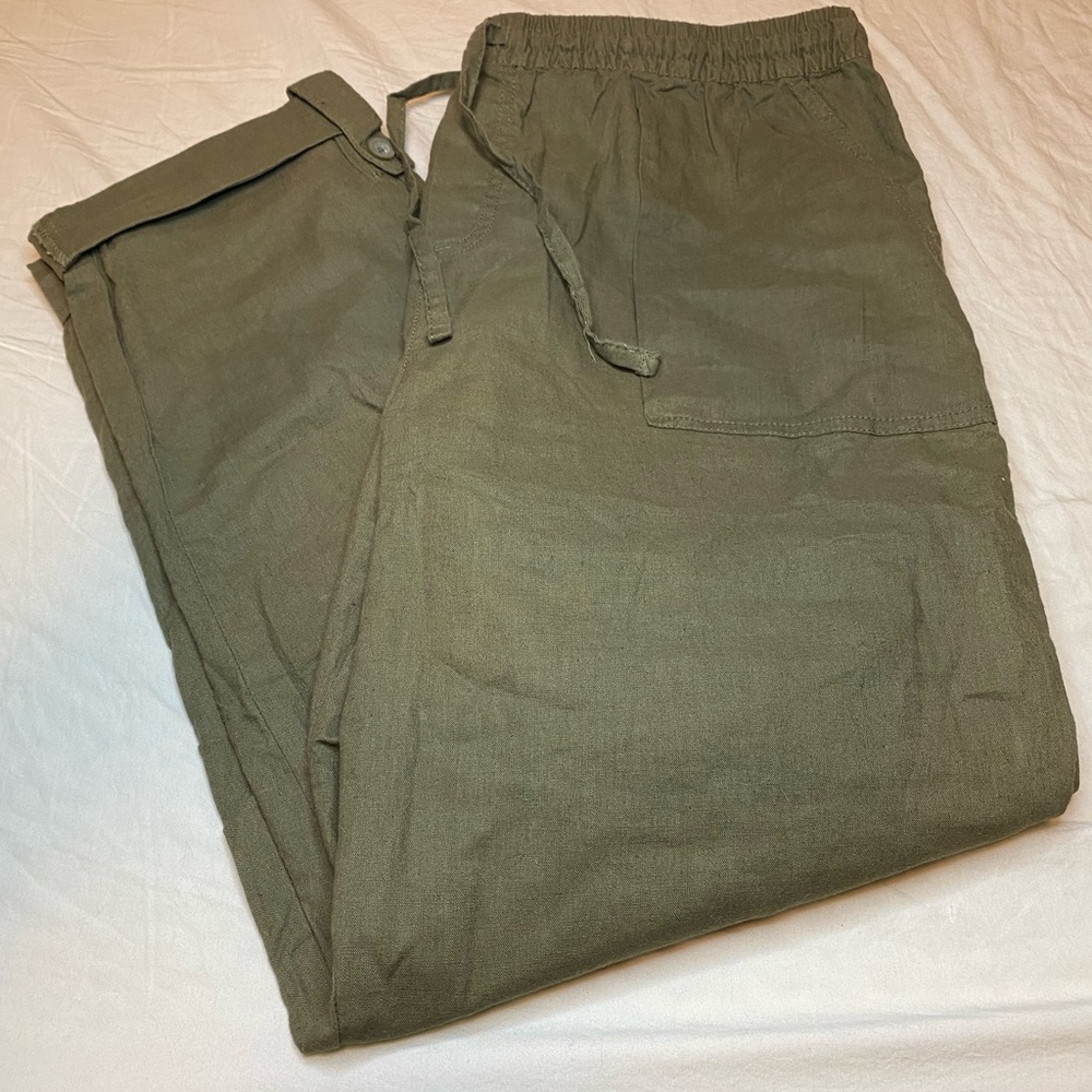 Joe fresh linen pants. NWT